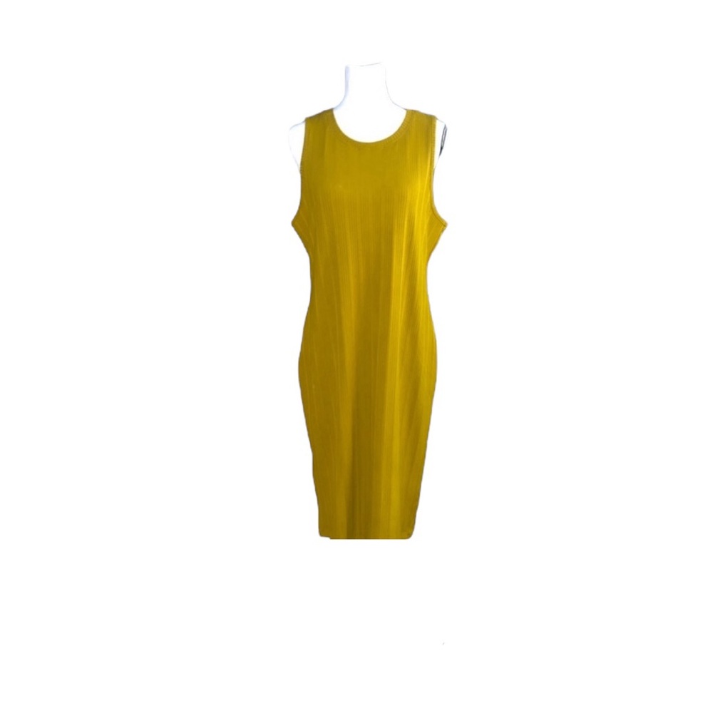 Nine West Olive Green (Mustard) Dress
